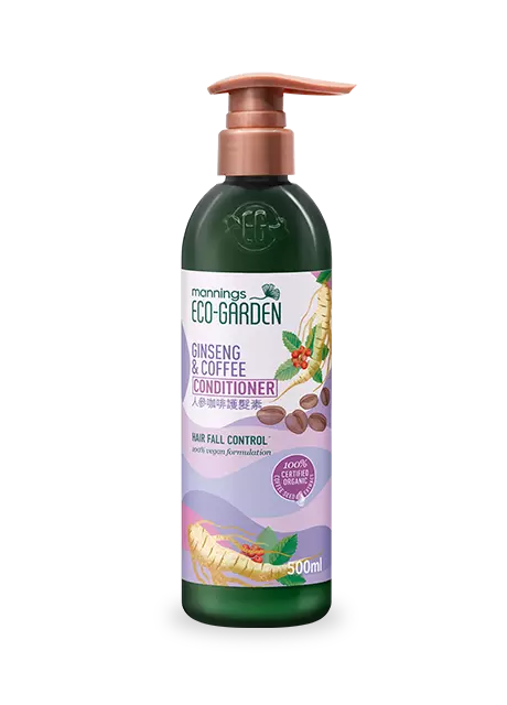 Mannings Eco-Garden Coffee & Ginseng Hair Fall Control Conditioner 500ml