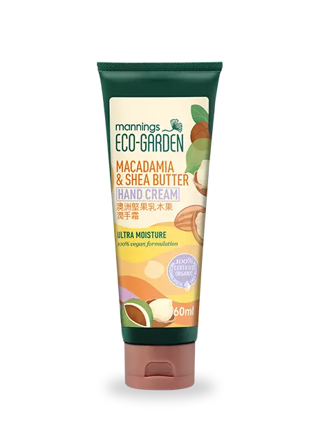 Mannings Eco-Garden Macadamia & Shea Butter Ultra Moisture Hand Cream 60ml